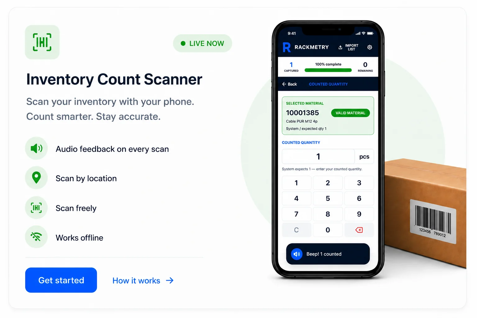 Inventory Count Scanner