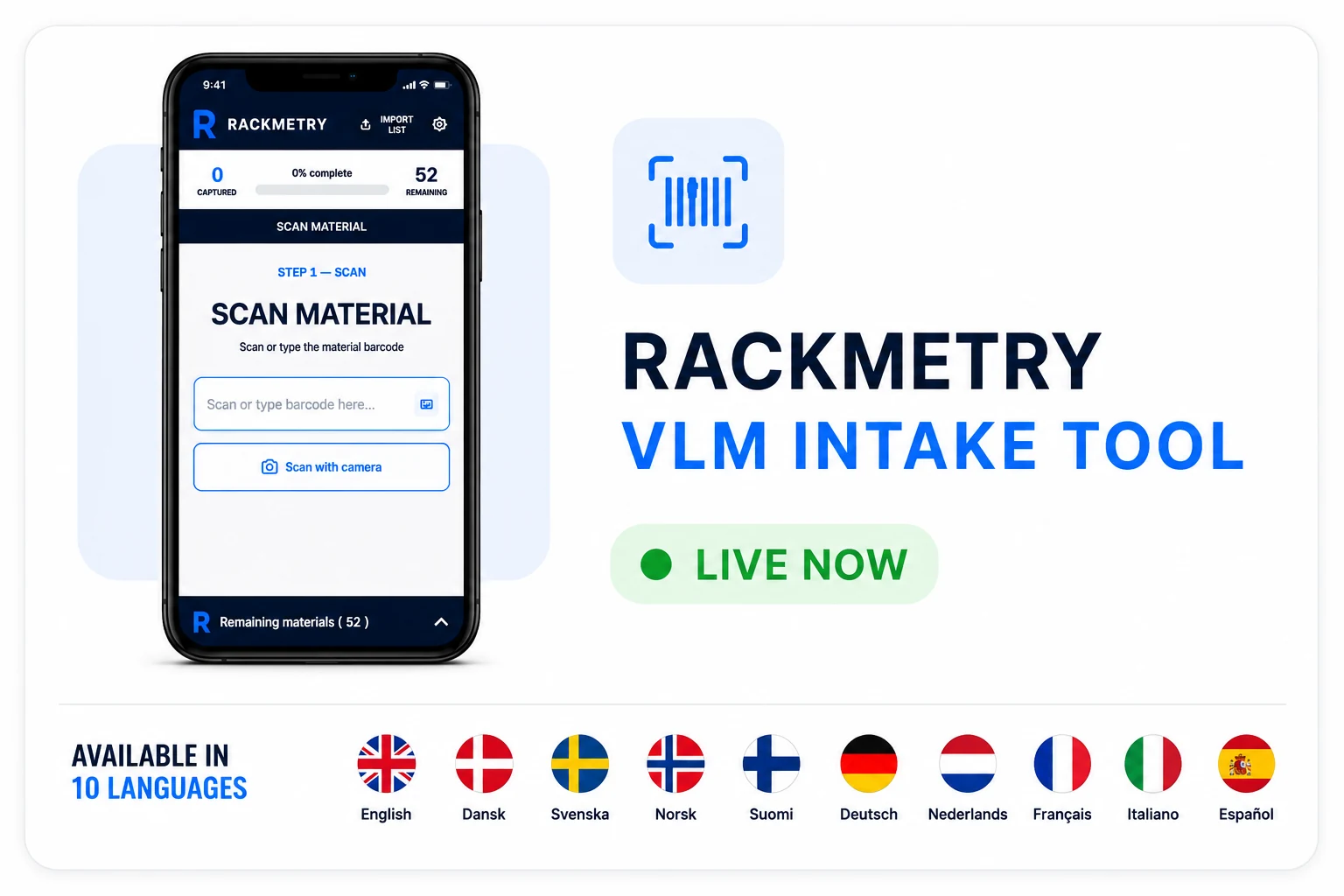 VLM Material Intake Scanner